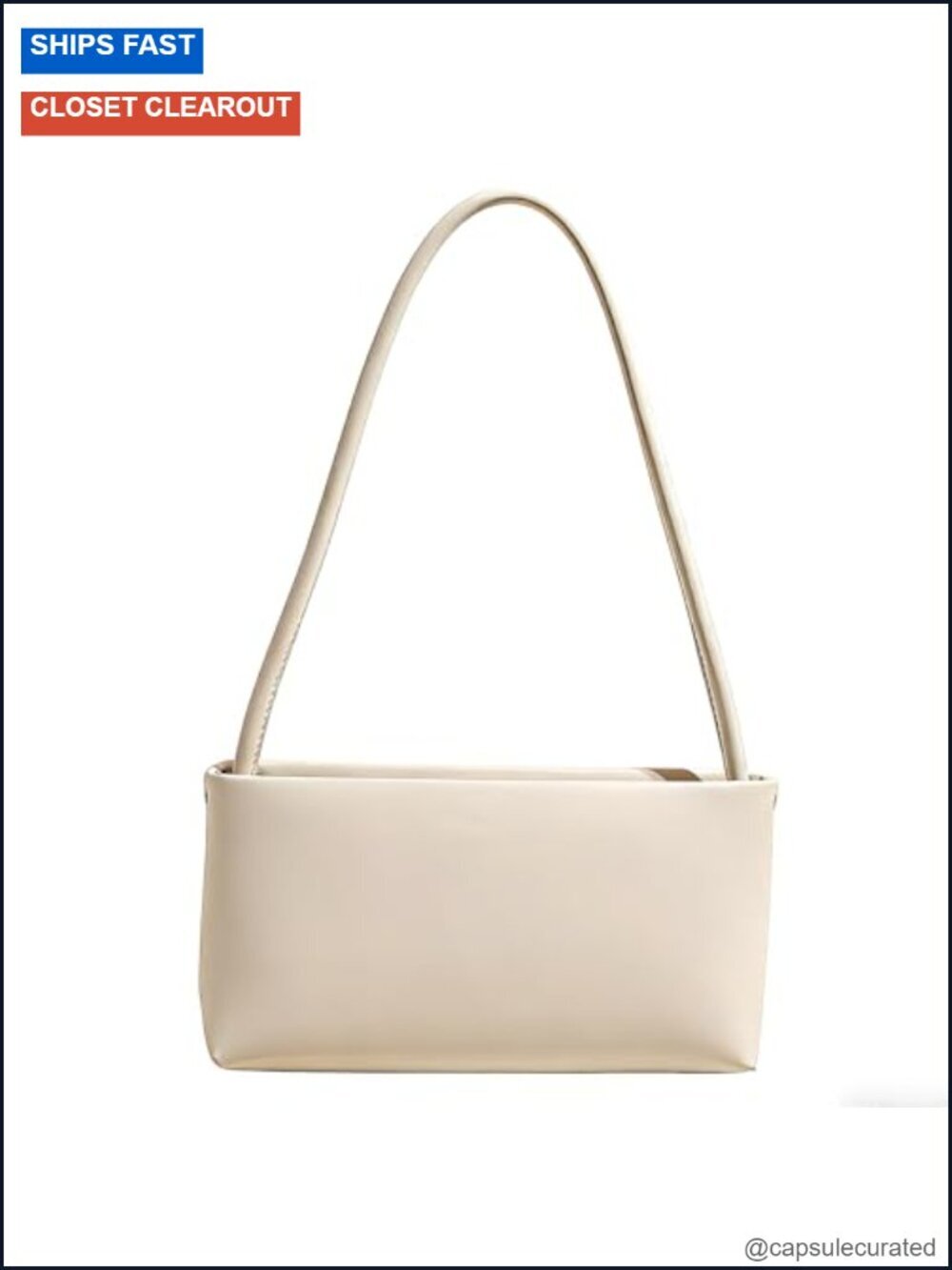 Mini Hobo Bag Faux Leather Underarm Shoulder Purse with Zipper